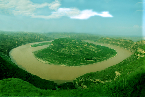 陕西延川黄河乾坤湾