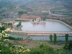 山西省晋城市阳城县农发水保项目区大户治理吉春河的三利精品园区一角