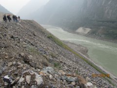 四川木里河立洲水电站渣场拦挡工程