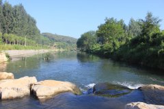 山东临沂沂水尹家峪流域生态护岸
