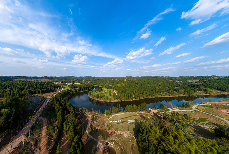 四川省资阳市雁江区花溪河水土保持景观