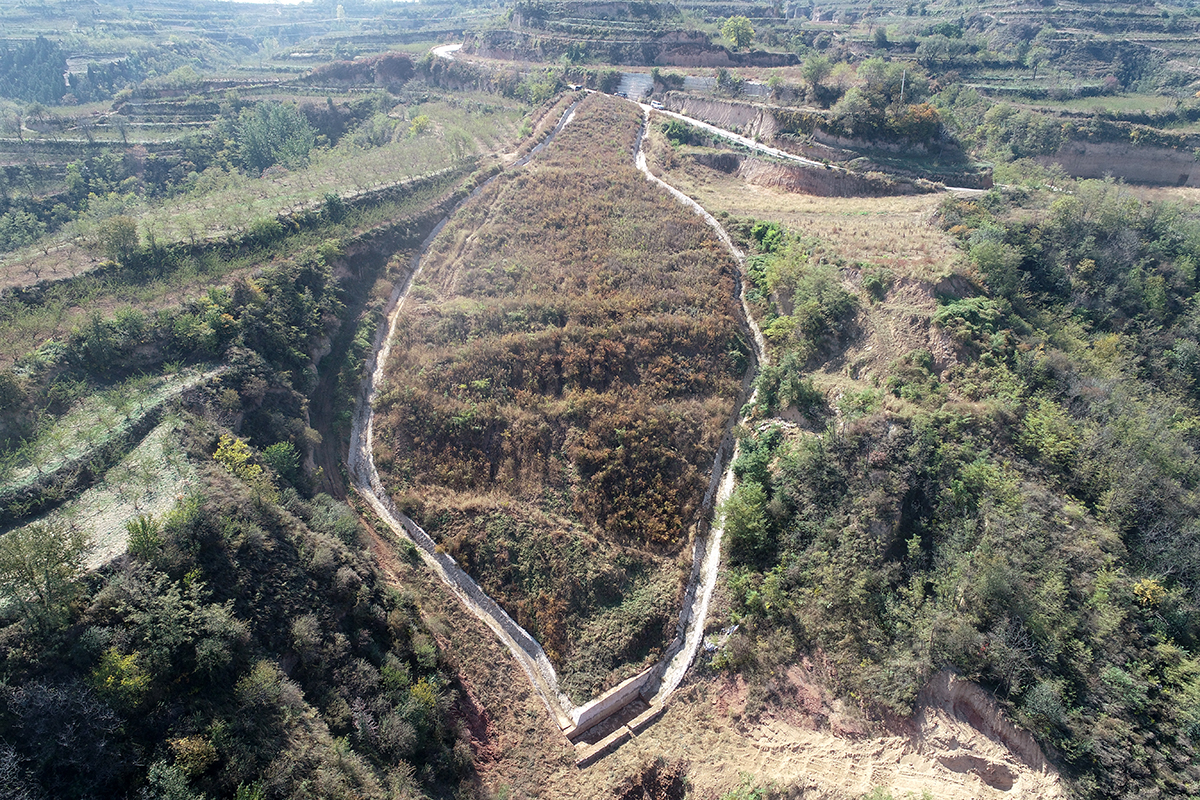 浩吉铁路集义2号斜井弃渣场
