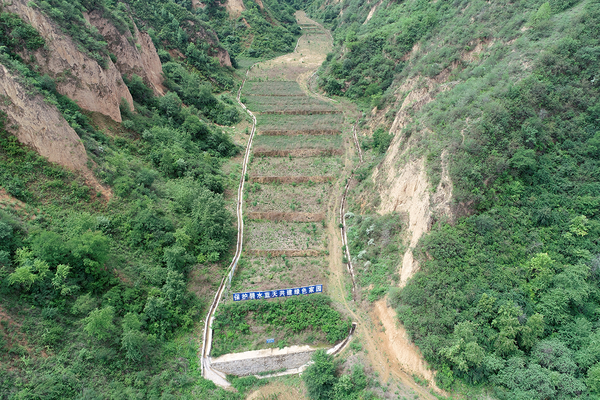 浩吉铁路宁家河3号弃土场