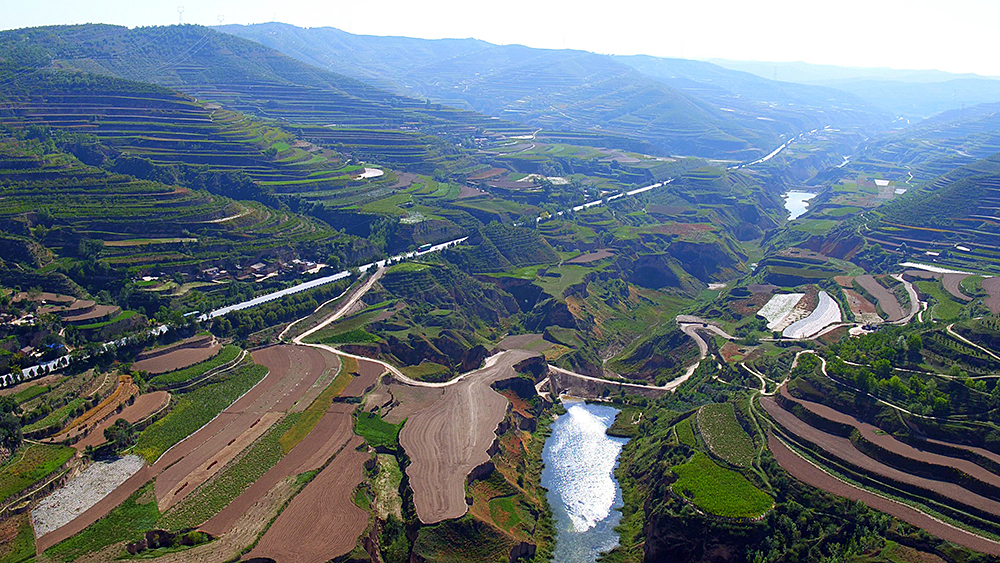 甘肃省定西市官兴岔流域